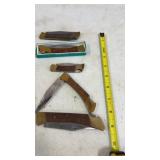 5 Stainless Steel Pocket Knives