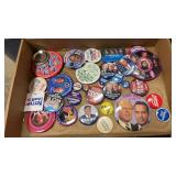 Group of miscellaneous political pins