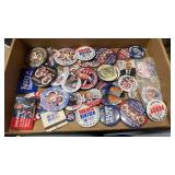 Group of miscellaneous political pins
