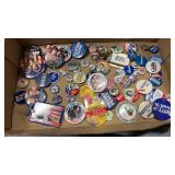Group of miscellaneous political pins