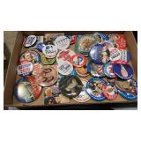 Miscellaneous group of political pins