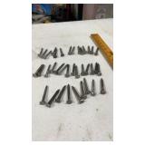 Approx 37 Railroad Spikes Nails