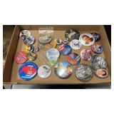 Miscellaneous group of political pins