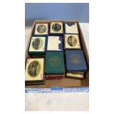 27 Decks Vintage Railroad Playing Cards, Mostly