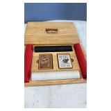 Vintage Marlboro Poker Chips & Flontz Playing