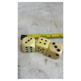 3 Large Dice