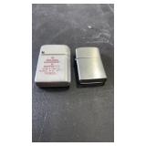 2 Vintage Cigarette Lighters , 1 is Storm Master