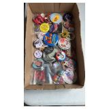 Misc. group of pin backs