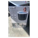 Brookstone Portable Cold Plunge Tub. Appears new