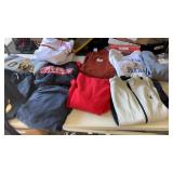 Group of menï¿½s hoodies and jackets and more sizes