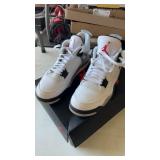 Menï¿½s Nike, Air Jordan  4 retro 0G white cement