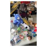 Group of bears Annie doll and more