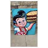 Big Boy Canvas. Aprox. 23.5ï¿½x29.5ï¿½