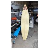 Surfboard aprox. 72.5ï¿½  with strap