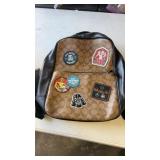 Coach X Star Wars leather backpack brown and