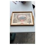 Commemorative picture of USS Sageguard aprox.