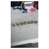 7 novelty silver toner adult rings