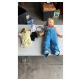 Misc. kids dolls and more.  Cabbage patch. Aprox.
