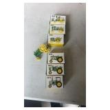 Not a full set of John Deere tractors and 1