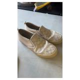 Coach menï¿½s printed pebble slip on skate sneakers