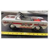 Metal Mustang Pace Car Replica Mini Pedal Car