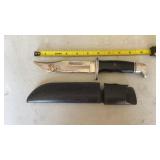 Buck 119 knife with sheath