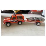 Vintage, nylon, orange, Ford, bronco bass,