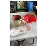 Miscellaneous decorative dishes and more