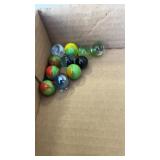 11 Marbles different colors