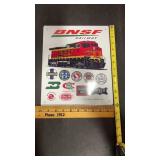 Repop metal Railroad sign aprox 10ï¿½x12ï¿½.  BNSF in