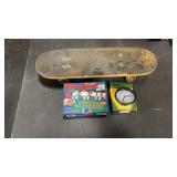 Veriflex Skateboard, 2008 Blackjack calendar, &