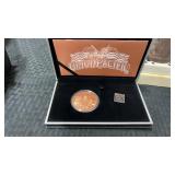 Union Pacific railroad 150th anniversary coin and