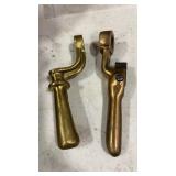 Vintage Railroad Brass Steam Handles