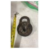 Vintage Railroad Padlock & Key