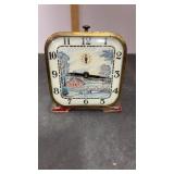 Vintage Lux Alarm Clock untested