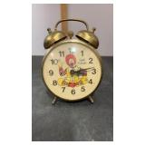 Vintage Ronald McDonald Alarm Clock untested