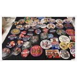 Group of miscellaneous political pin backs