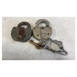 2 Railroad Padlocks Soo Line is one
