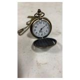 Native American Quartz Pocket Watch