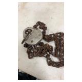 Chicago Rock Island & Pacific Railroad Padlock &