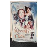 Wizard of Oz illustrated tin sign  11 x 16.5 repro