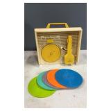 Fisher Price Original Record Player w/ All