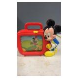 Vintage Disney Mickey Mouse Musical Win Up Scroll
