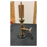 Brass steam whistle