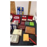 Miscellaneous group of  railroad playing cards