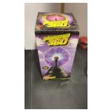 Plasma 360 appears new in box.  Box shows damage