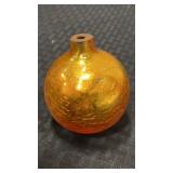 Antique German  Kugel   Crackle glass round
