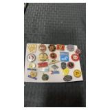 Group of railroad pins