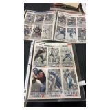 3 Sheets of Dallas cowboys McDonalds limited