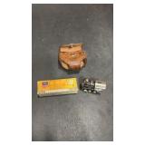 Railroad decor clock, Union Pacific matches,